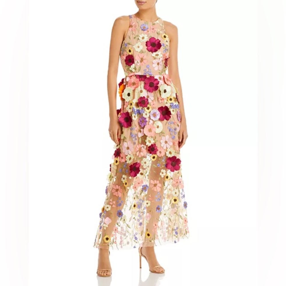 Milly floral Hannah dress US2 NWT
